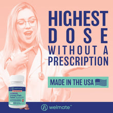 WELMATE Pain Relief - Phenazopyridine 99.5mg, 120 Tablets (Generic AZO)