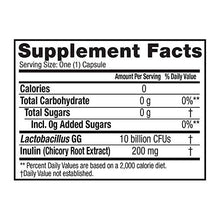CULTURELLE Supplements & Health - Lactobacillus GG 10 Billion CFUS & Inulin 200mg, 80 Capsules