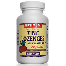 OPTIMUM Supplements & Health - Zinc & Vitamin A & Vitamin C, 100 Lozenges