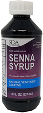 SDA LABS Laxatives - Sennosides 8.8mg, 8oz (Generic Senokot)