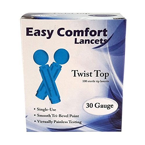 Easy Comfort Twist Top Lancets 100 Count Wellspring Meds