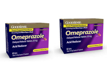 GOODSENSE Acid Reducer - Omeprazole 20mg, 42 Tablets (Generic Prilosec) (Pack of 2)