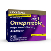 GOODSENSE Acid Reducer - Omeprazole 20mg, 42 Tablets (Generic Prilosec)