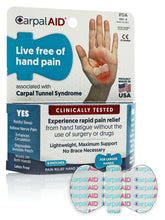 CARPAL AID Pain Relief - 6 Large Patches