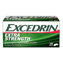 EXCEDRIN Pain Relief - Acetaminophen 250mg & Aspirin 250mg & Caffeine 65mg, 300 Caplets