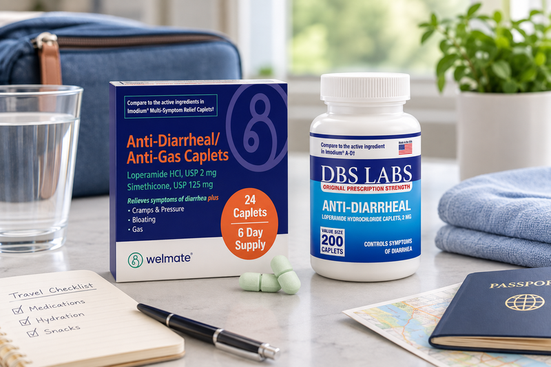 Loperamide vs. Loperamide + Simethicone: What’s the Difference?