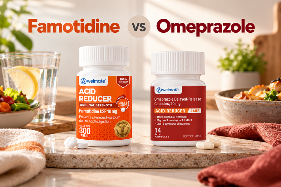 Famotidine vs. Omeprazole: What’s the Difference?