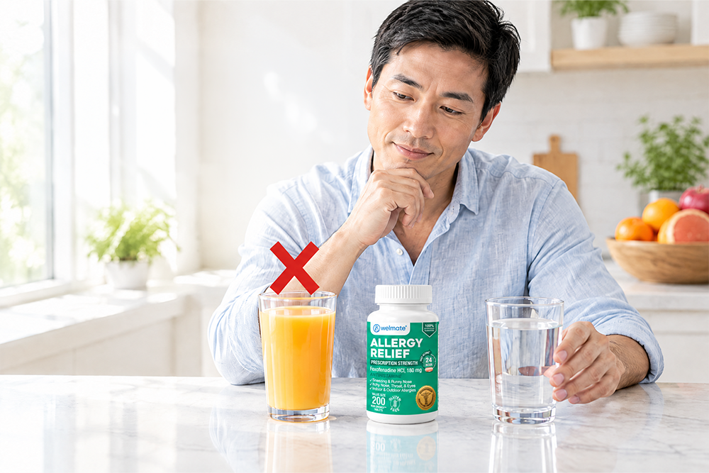 Why Shouldn’t You Take Fexofenadine With Fruit Juice?