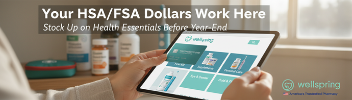 Maximize Your HSA and FSA Benefits at Wellspring Meds Before December 31