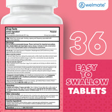 WELMATE Pain Relief - Phenazopyridine 99.5mg, 36 Tablets (Generic AZO)