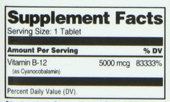 21ST CENTURY Supplements & Health - Vitamin B12 5000mcg, 110 Tablets