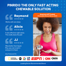 PIN RID Pinworm Treatment - Pyrantel Pamoate 250 mg, 24 Chewable Tablets