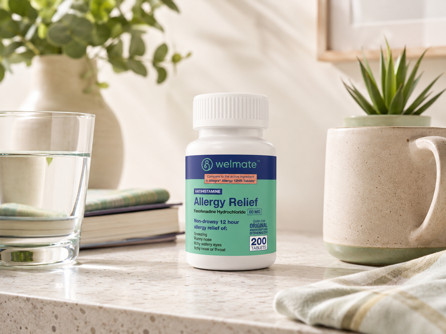 Stock Up on 12-Hour Allergy Relief