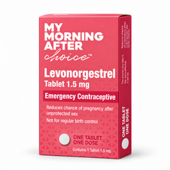 MY MORNING AFTER CHOICE - Levonorgestrel 1.5mg, 1 Tablet