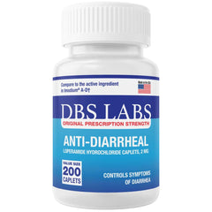 DBS LABS Diarrhea Relief - 200 Caplets