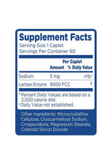 LACTAID Fast Act Lactase Enzyme Supplement - 120 Caplets