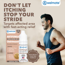 WELMATE Antifungal -1% Clotrimazole Topical Solution, 0.30 fl oz (Generic Lotrimin)