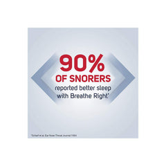 BREATHE RIGHT Sleep Treatment - Tan, 72 Strips