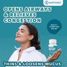 WELMATE Cough & Cold - Guaifenesin 600mg, 200 Tablets (Generic Mucinex)