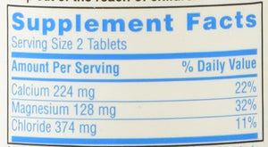 RISING Supplements & Health - Magnesium 64mg, 60 Tablets