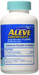 ALEVE Pain Relief - Naproxen Sodium 220mg, 160 Liquid Gels