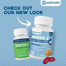 WELMATE Eye Support - AREDS 2, 240 Mini Softgels
