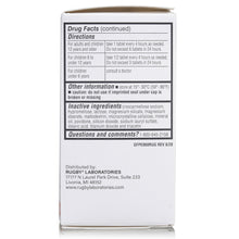 RUGBY Mucus & Sinus Relief - Guaifenesin 400mg, 60 Tablets