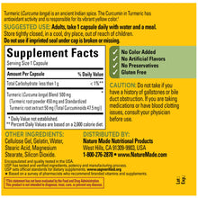 NATURE MADE Supplements & Health - Turmeric Curcumin 500mg, 180 Capsules