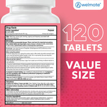 WELMATE Pain Relief - Phenazopyridine 99.5mg, 120 Tablets (Generic AZO)