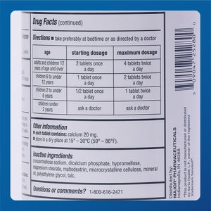 MAJOR Laxatives - Sennosides 8.6mg, 1000 Tablets (Generic Senokot)