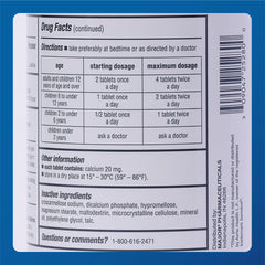 MAJOR Laxatives - Sennosides 8.6mg, 1000 Tablets (Generic Senokot)