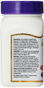 21ST CENTURY  Sleep Treatment - Melatonin 10mg, 120 Quick Dissolve Tablets (Pack of 3)