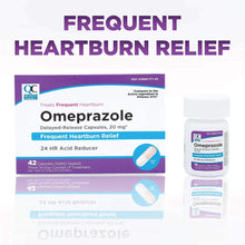 Omeprazole 20 mg Delayed-Release | Acid Reducer | 42 Count Capsules (Pack of 2)