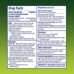 MUCINEX DM Cough & Cold - Guaifenesin 1200mg & Dextromethorphan 60mg, 56 Bilayer Tablets