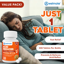 WELMATE Acid Reducer - Famotidine 10mg, 300 Tablets (Generic Pepcid)