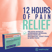 Welmate Lidocaine 4% Pain Relief Patch | Maximum Strength | Value Size - 15  Count