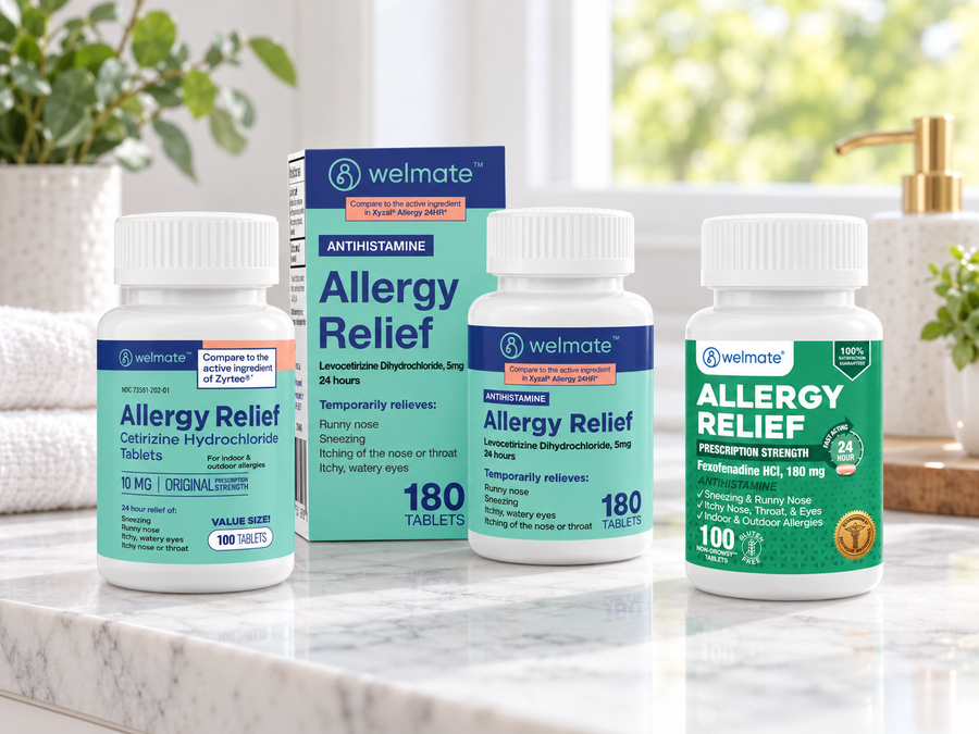Three Allergy Options. One Convenient Pack.