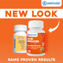 MHL Acid Reducer - Famotidine 20mg, 100 Tablets (Generic Pepcid AC)
