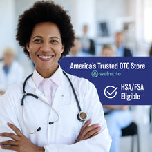 WELMATE Anti-Diarrheal & Anti-Gas - Loperamide 2mg & Simethicone 125mg, 24 Caplets (Generic Immodium Multi Symptom Relief).