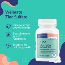 Zinc Sulfate 220mg | Dietary Supplement | Immune Health Support | 200 Count Tablets