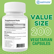 WELMATE Dietary Supplement - Bifidobacterium Probiotic Supplement, 200 Capsules (Generic Align)