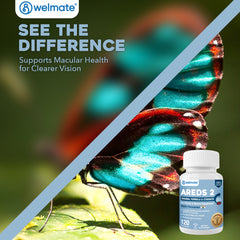 WELMATE Eye Support - AREDS 2, 120 Mini Softgels