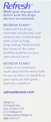 REFRESH TEARS Lubricant Eye Drops, 4 x .5 fl oz and 1 x .17 fl oz.