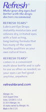 REFRESH TEARS Lubricant Eye Drops, 4 x .5 fl oz and 1 x .17 fl oz.