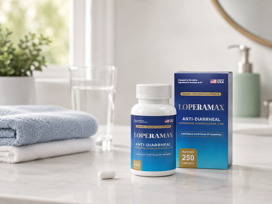 Keep Diarrhea Relief Close When Plans Change