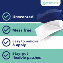 WELMATE Pain Relief - 4% Lidocaine Patch, 30 Patches (Generic Salonpas)
