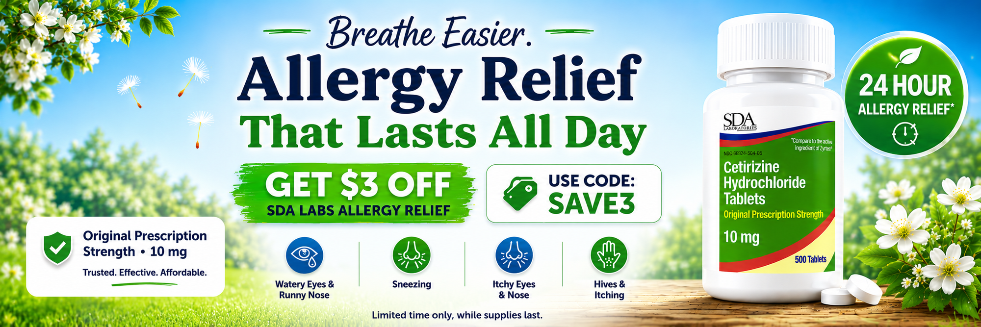 Promotional banner