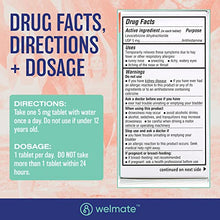 WELMATE Allergy Relief - Levocetirizine 5mg, 180 Tablets (Generic Xyzal)