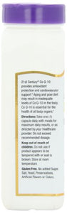 21ST CENTURY Supplements & Health - COQ19 200mg, 120 Capsules