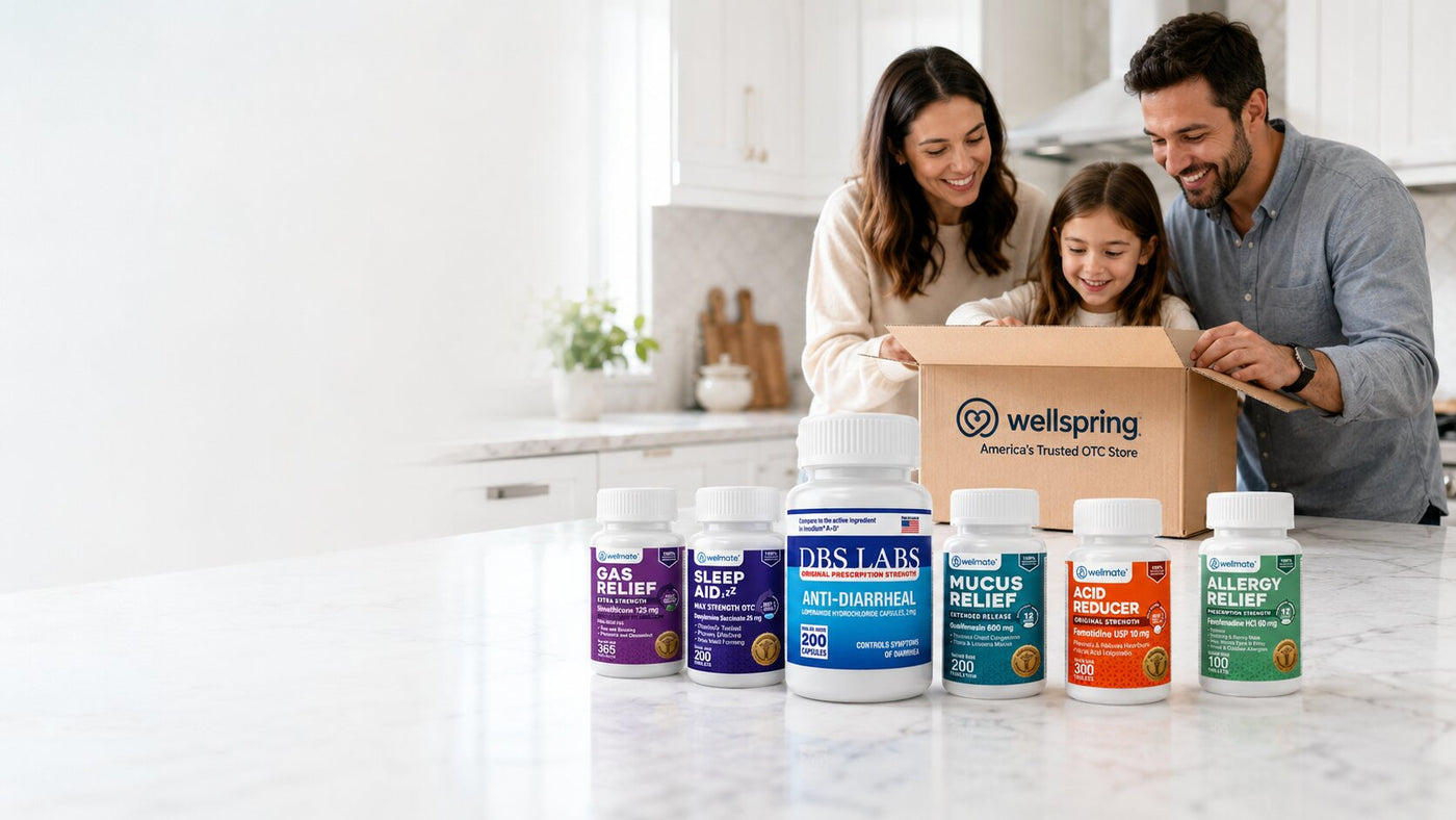 Wellspring Meds affordable OTC medications and everyday health essentials